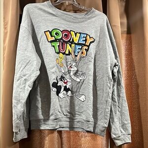 Looney Tunes Gray Sweatshirt